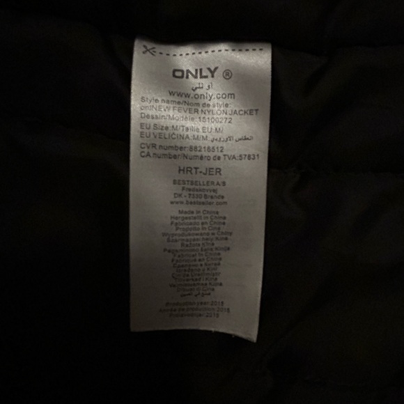 ONLY Olive Green Jacket Sz M - Picture 8 of 11